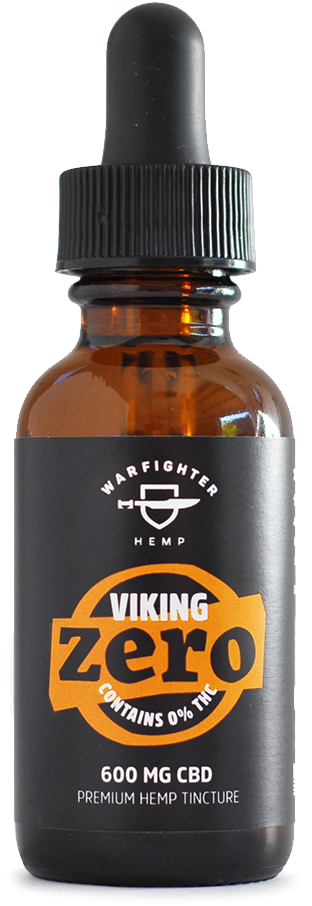Warfighter Zero Viking 600 Mg Cbd Tincture With 0% (1008x1008), Png Download