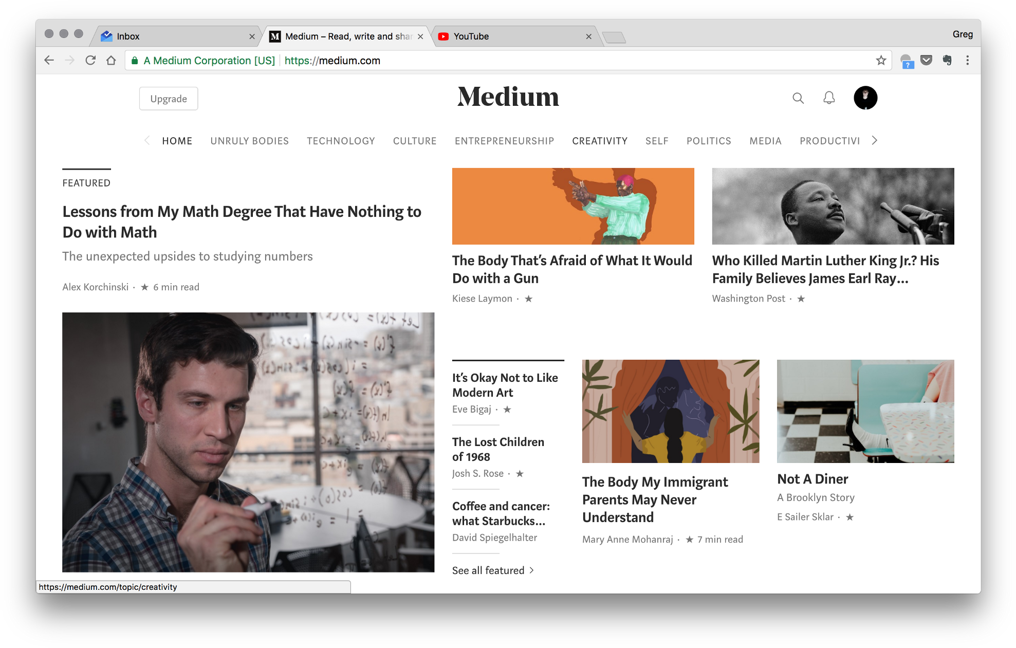 Gmail, Medium, And Youtube Are All Blocked By China's (2000x1278), Png Download