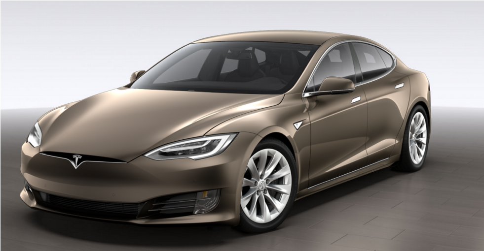 2016-2018 Tesla Model S 3m Clear Bra Front Bumper Paint (980x700), Png Download