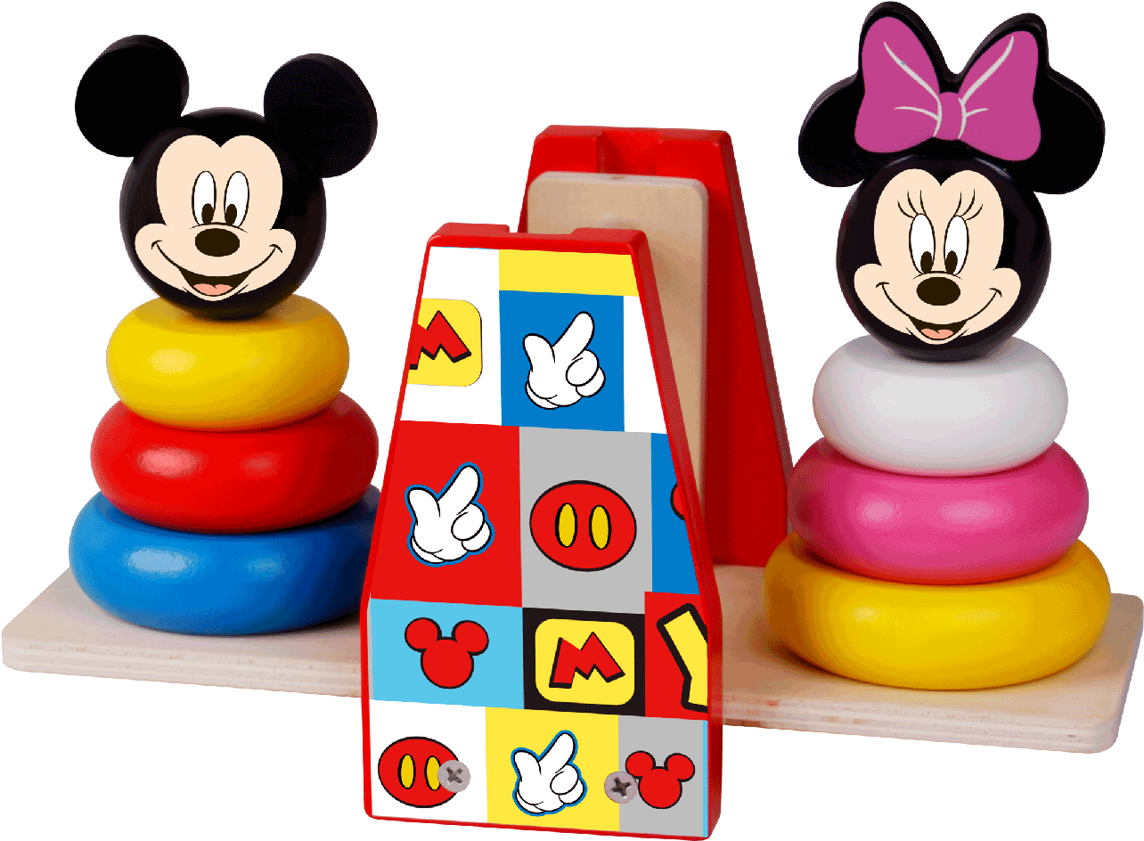 Disney Baby Mickey Mouse Balancetårn (1642x1094), Png Download