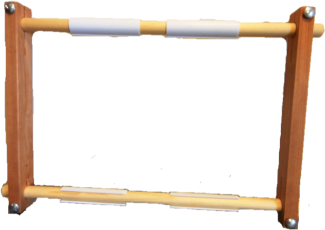 Tapestry Embroidery Cross Stitch Hardwood Scroll Frame (668x668), Png Download