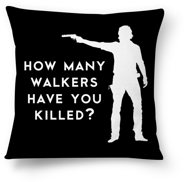 Almofada Zombie Walkers De Bruna Ashbyna (800x800), Png Download