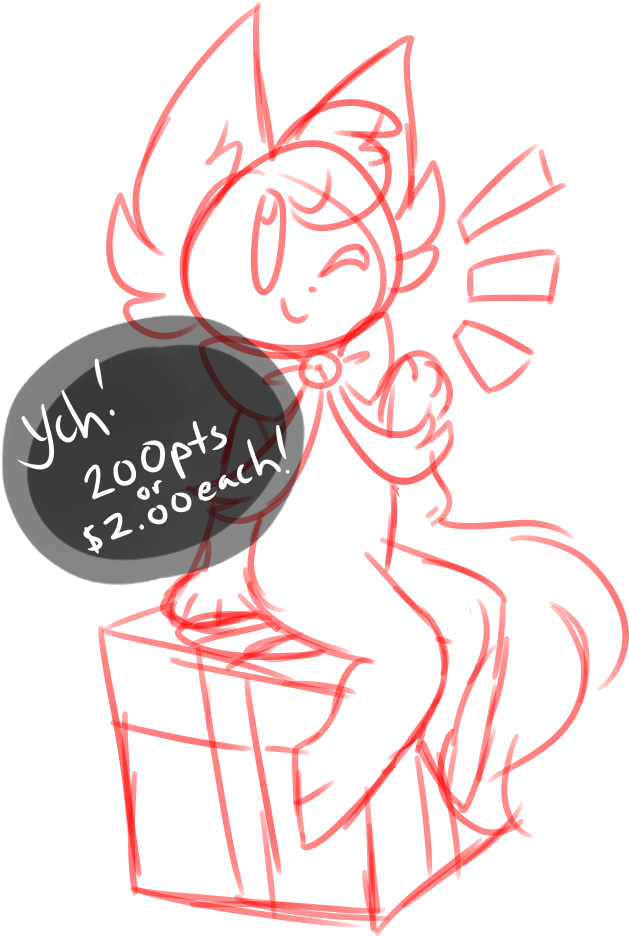 Christmas Ych {3/3} Open By Blume-doom (629x936), Png Download