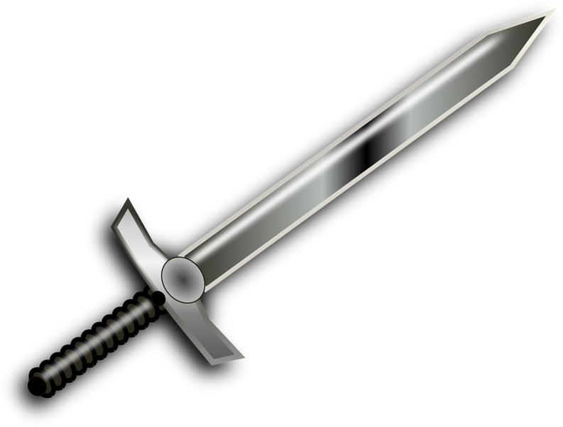 Sword Clipart Espada (800x608), Png Download