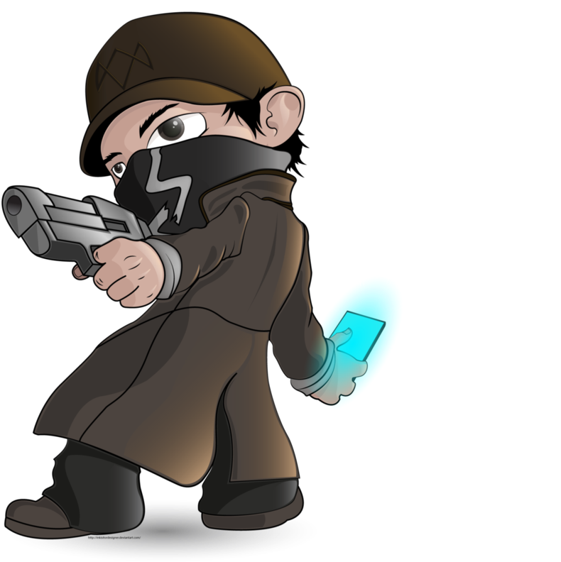 Watch Dogs Png Masked Character (925x863), Png Download