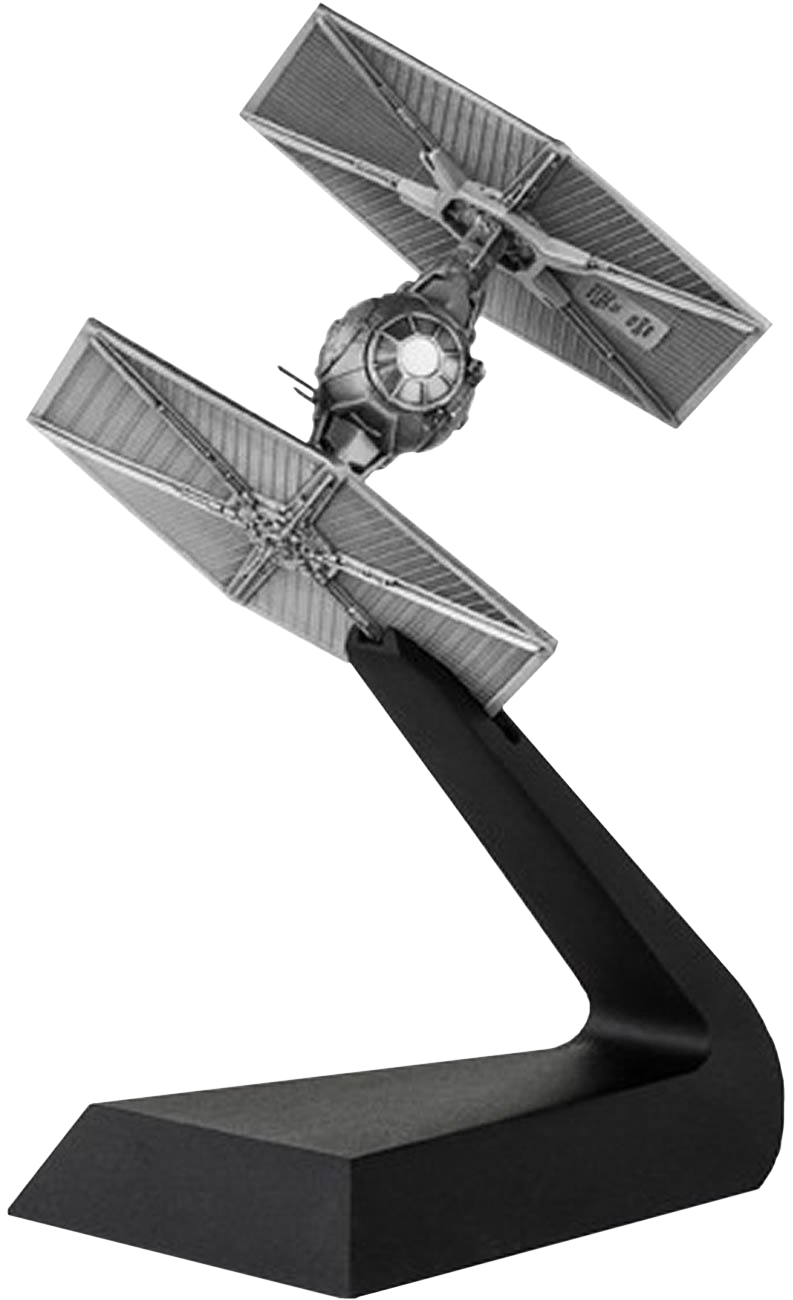 Tie Fighter 1/72 Scale Pewter Replica Statue (798x1309), Png Download