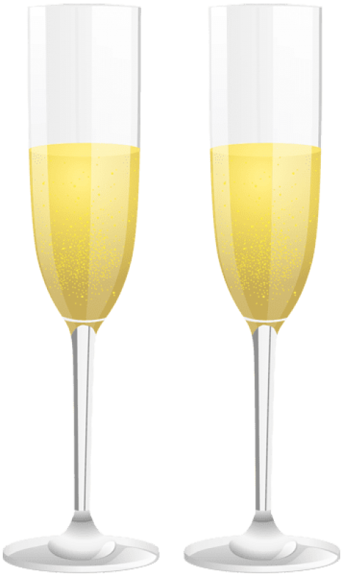 Free Png Two Champagne Glasses Png Images Transparent (481x807), Png Download