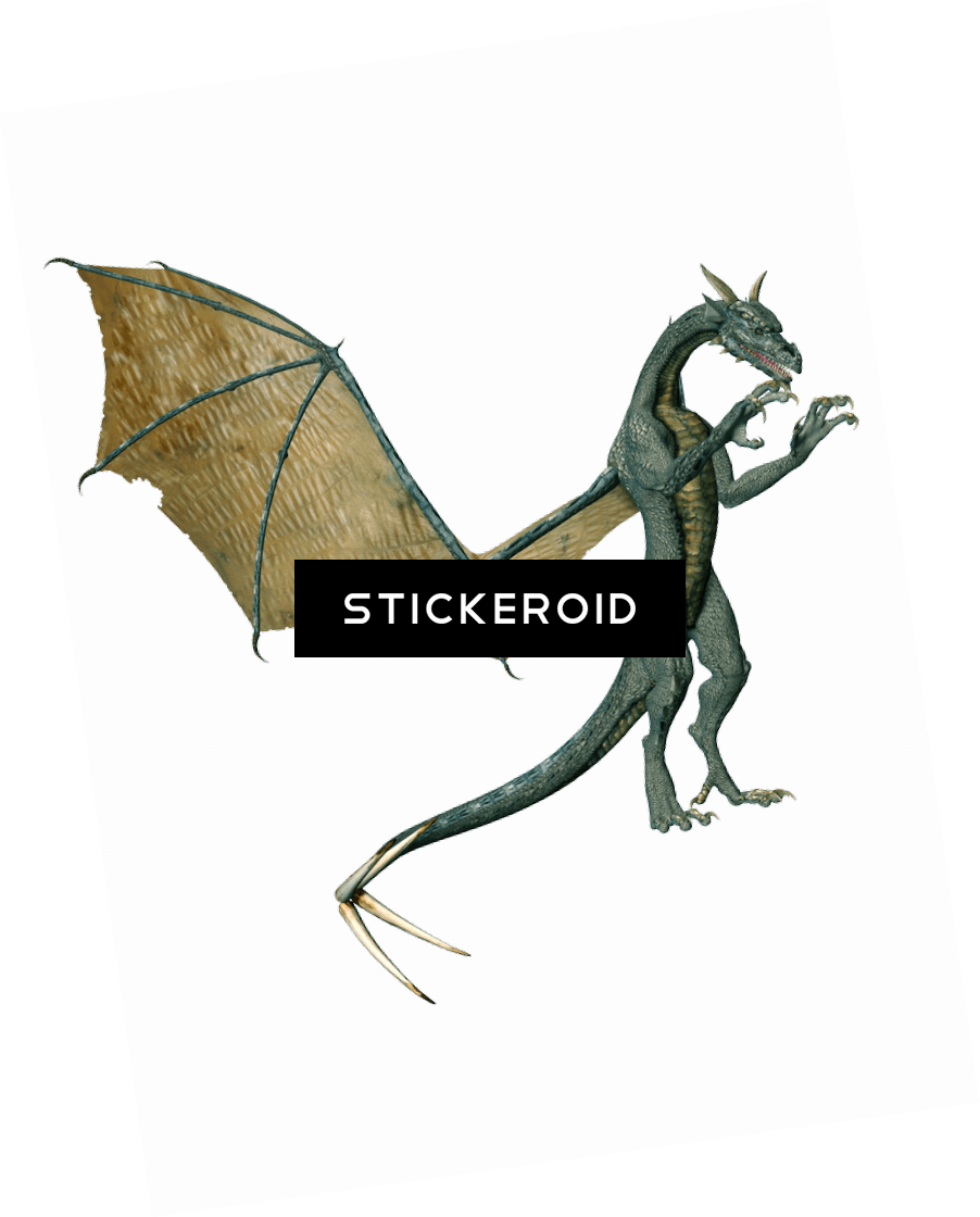 Green Dragon (902x1120), Png Download