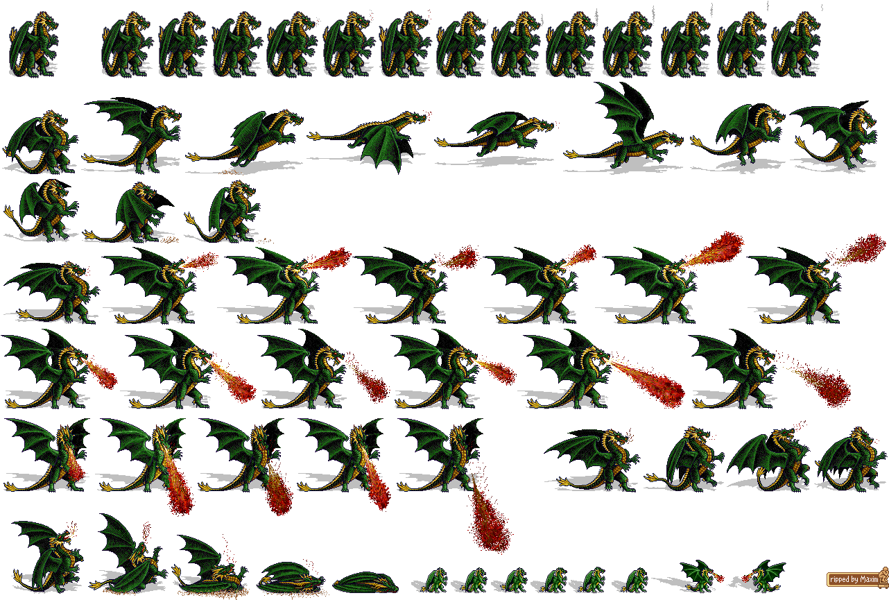 Th Heroes2-draggreen Icon ] (1292x869), Png Download