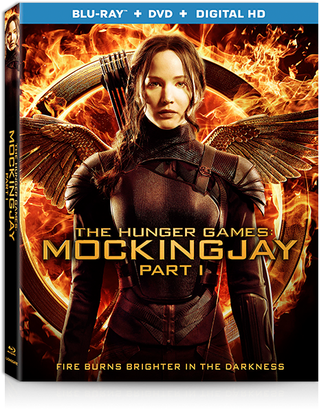 Mockingjay Part 1 Blu-ray Standard Packaging (464x665), Png Download