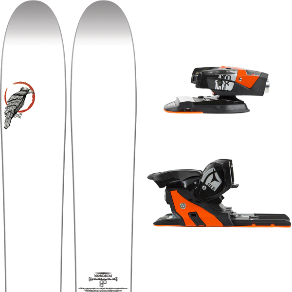 Line Mordecai 2017 Atomic Sth2 Wtr 16 Black/orange (600x600), Png Download