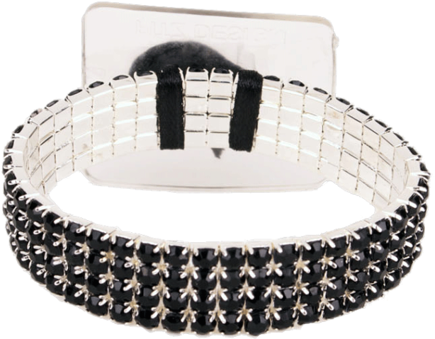 Rock Candy Flower Bracelet Licorice (629x500), Png Download