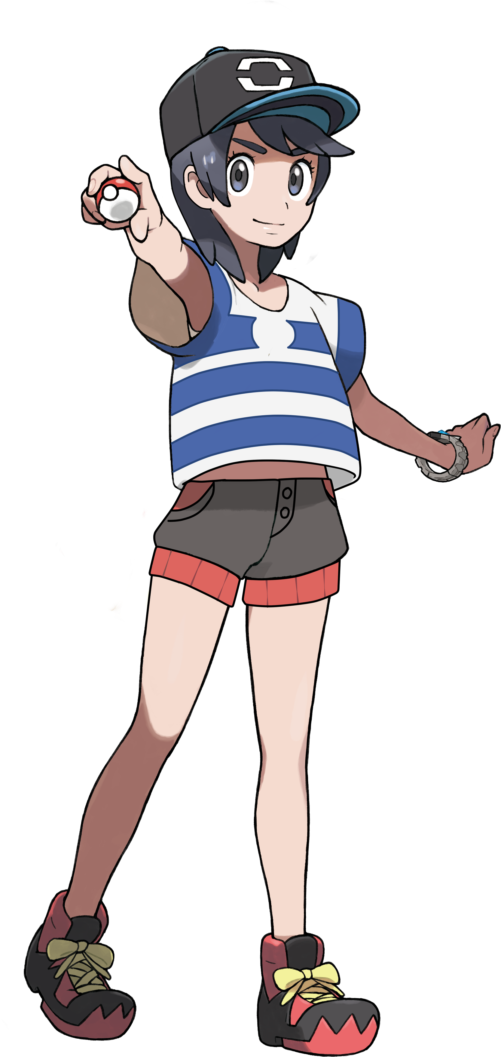 Download Genderbend Sun Pokemon Trainer Red, Pokemon Red, Trainers, PNG I.....
