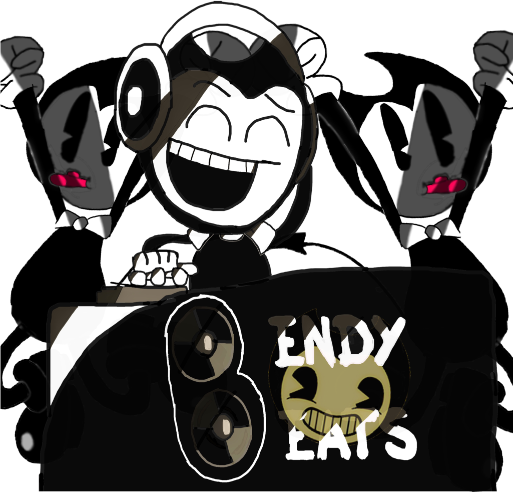 Bendy And The Ink (1024x1021), Png Download