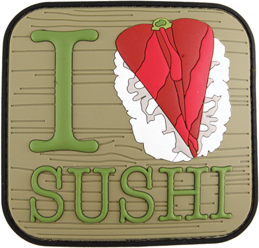 I Love Sushi (700x700), Png Download
