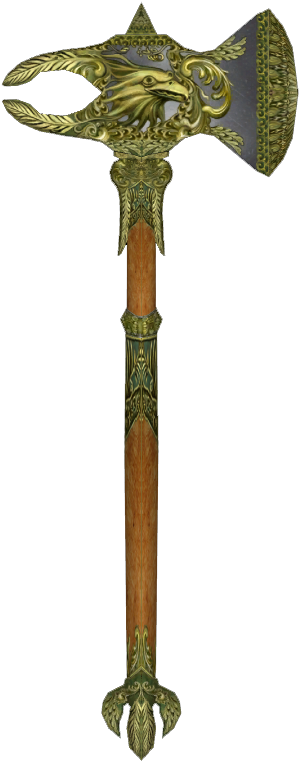 Elven Warhammer (573x765), Png Download