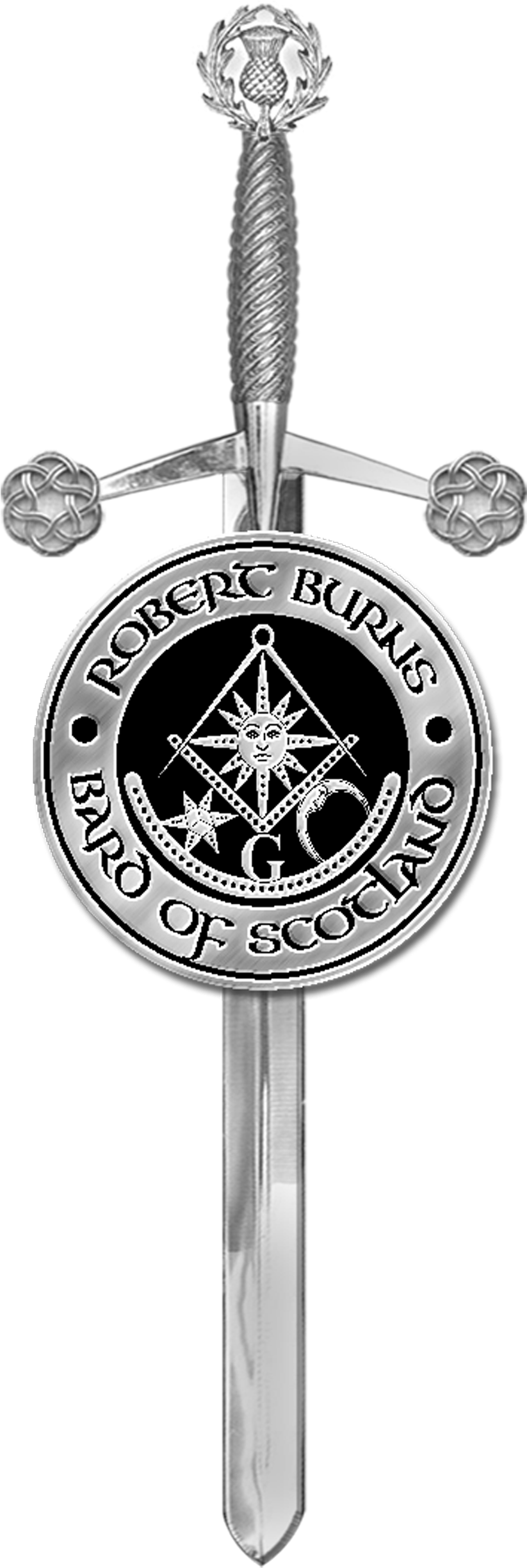Robert Burns Kilt Pin (1785x2500), Png Download