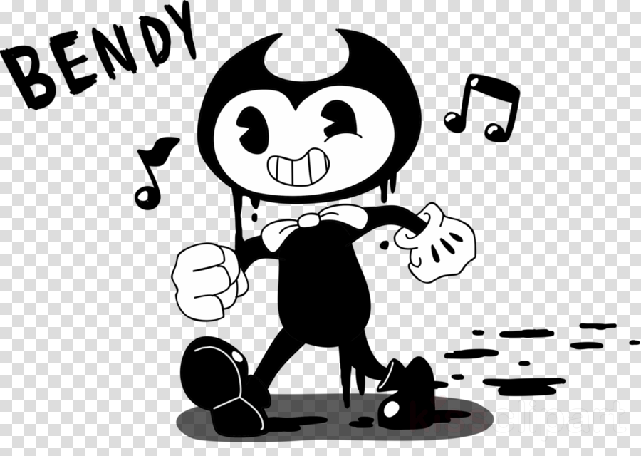 Bendy And The Ink Machine I Love Hotdogs Clipart Minecraft (900x640), Png Download