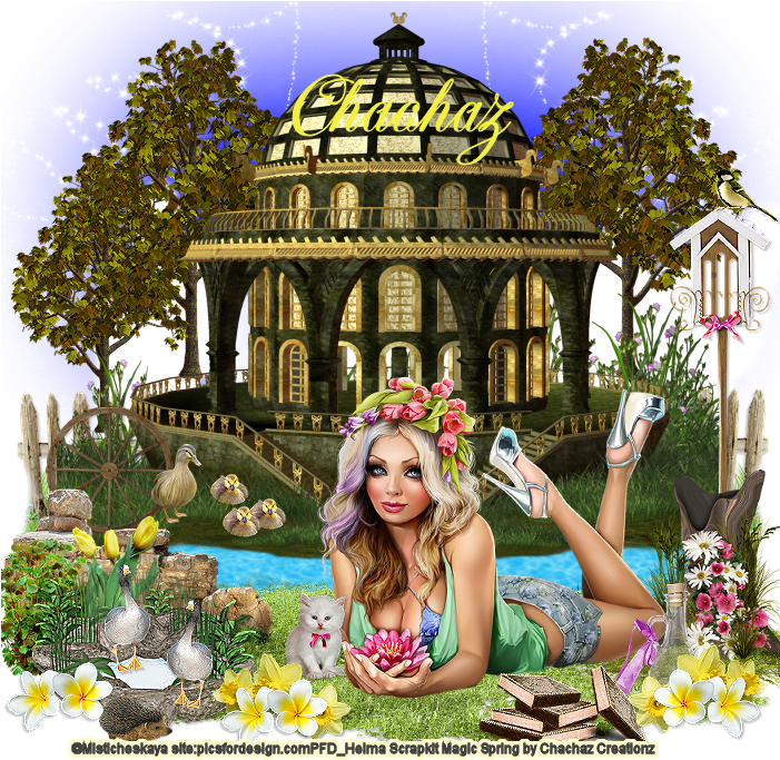 Ct Tag Magic Spring (700x700), Png Download