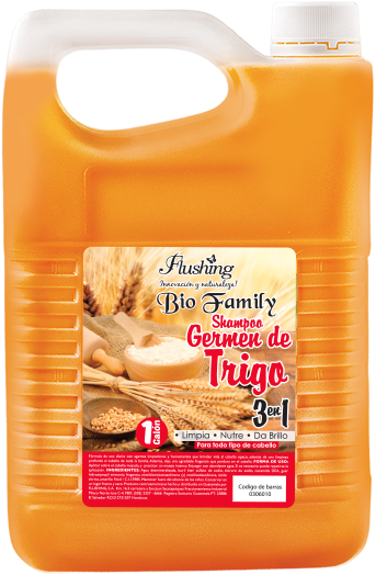 Biofamily-shampoo Gérmen De Trigo (580x580), Png Download