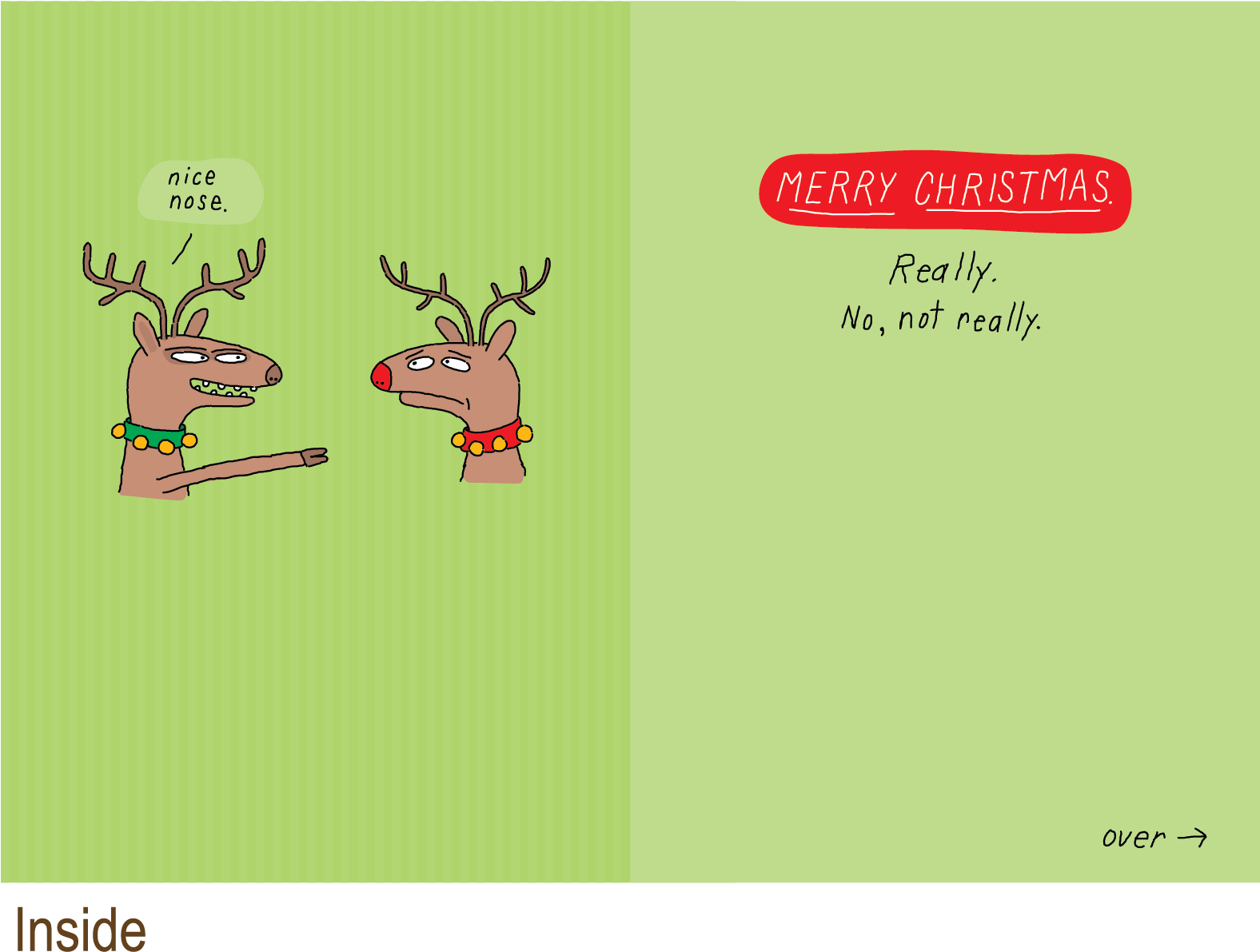 634 Reindeer Mind Games (1575x1607), Png Download