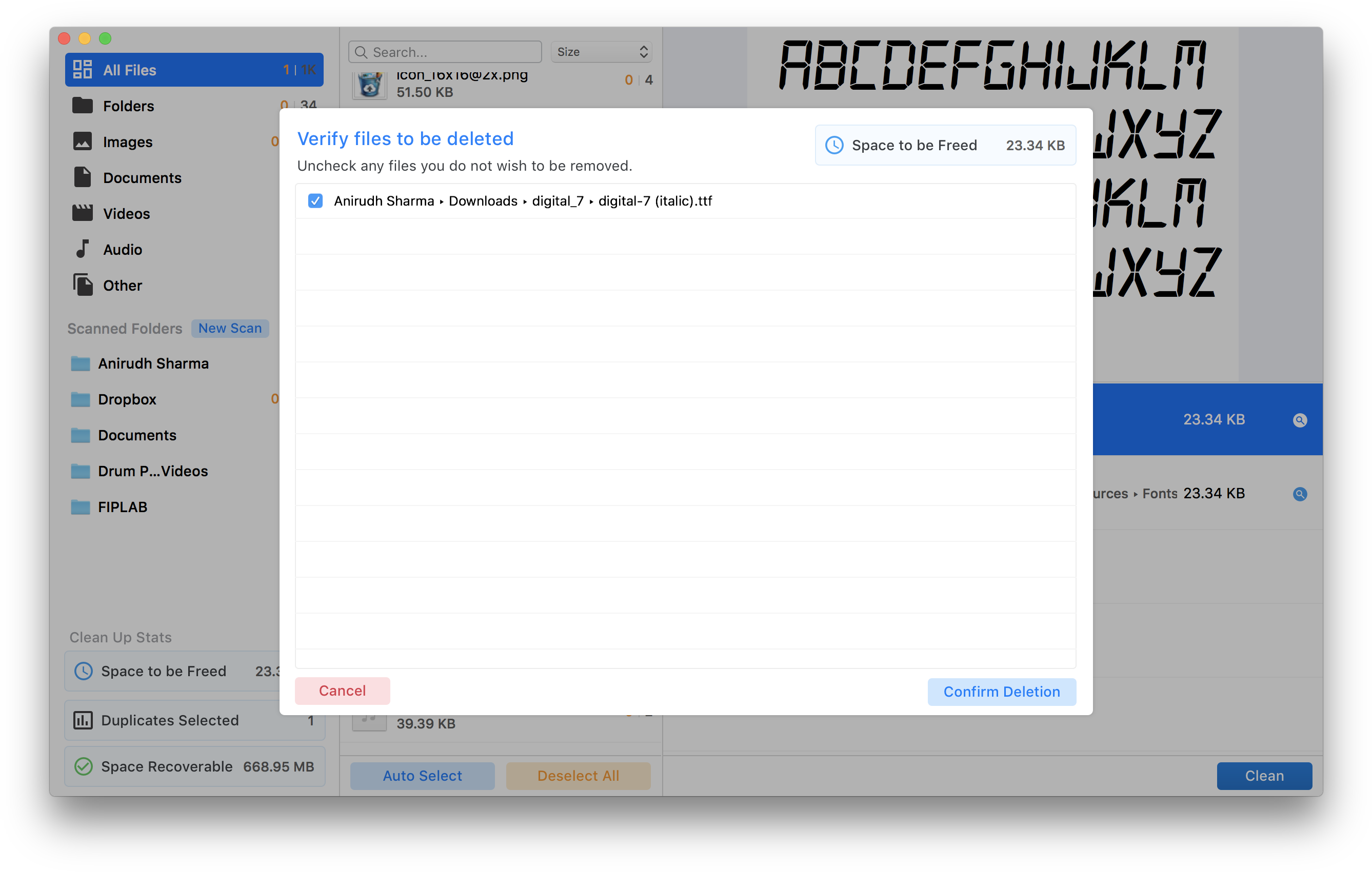 Click 'confirm Selection' To Continue With The Deletion (2706x1724), Png Download