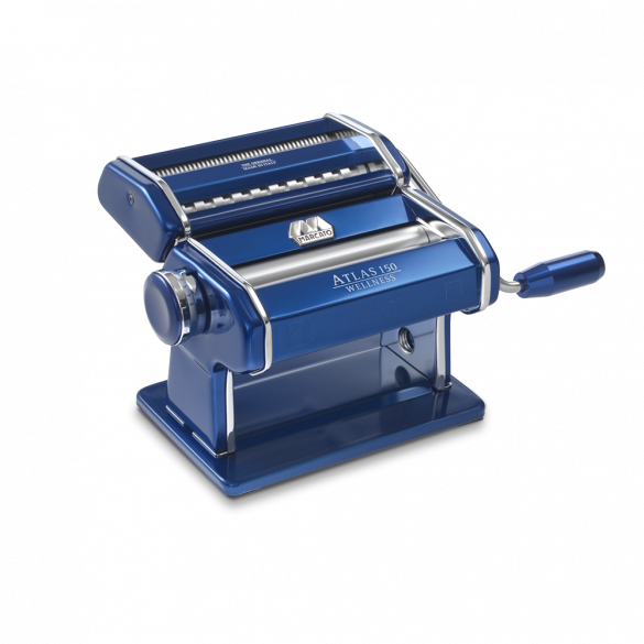 Pasta Maker Atlas 150 Blue Marcato (585x585), Png Download