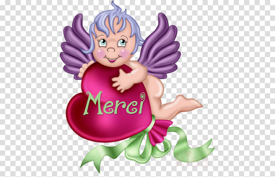 Valentine's Day Clipart Valentine's Day Fairy (900x580), Png Download