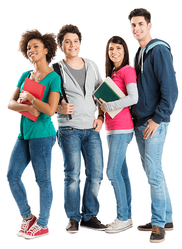 Group Of Students Png (586x800), Png Download