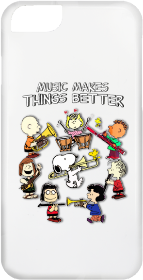 Music Makes Things Better (600x600), Png Download
