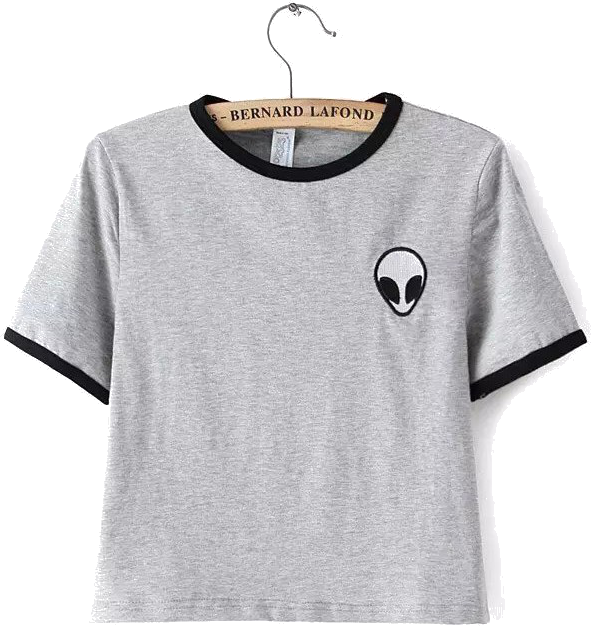 Alien Emoji Shirt (591x626), Png Download