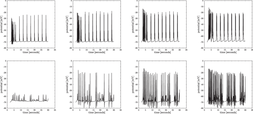 -cell Membrane Potential Of Single Cells In An Islet (850x386), Png Download