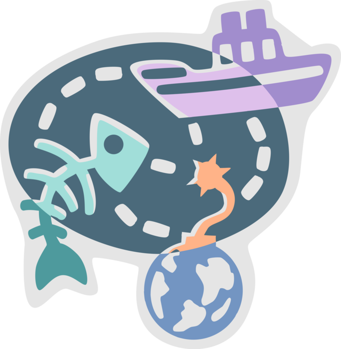Vector Illustration Of Ticking Time Bomb Of Toxic Hazardous (684x700), Png Download