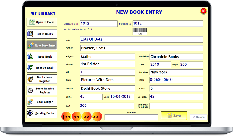 We Can See List Of Books As Per Accession No (970x567), Png Download