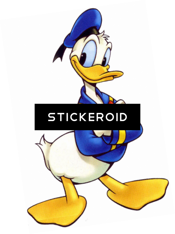 Donald Duck Disney (596x796), Png Download