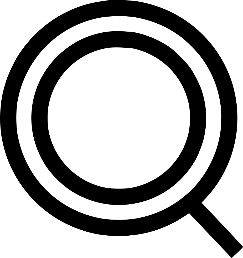 Search Find Look Zoomin Magnifying Glass Closeup Comments (925x980), Png Download