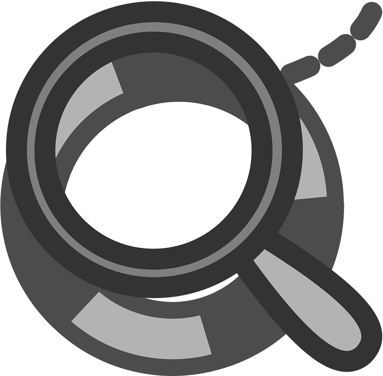Search Magnifying Glass Png (1267x1280), Png Download