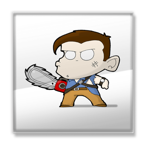 Chibi Style Evildead (600x600), Png Download