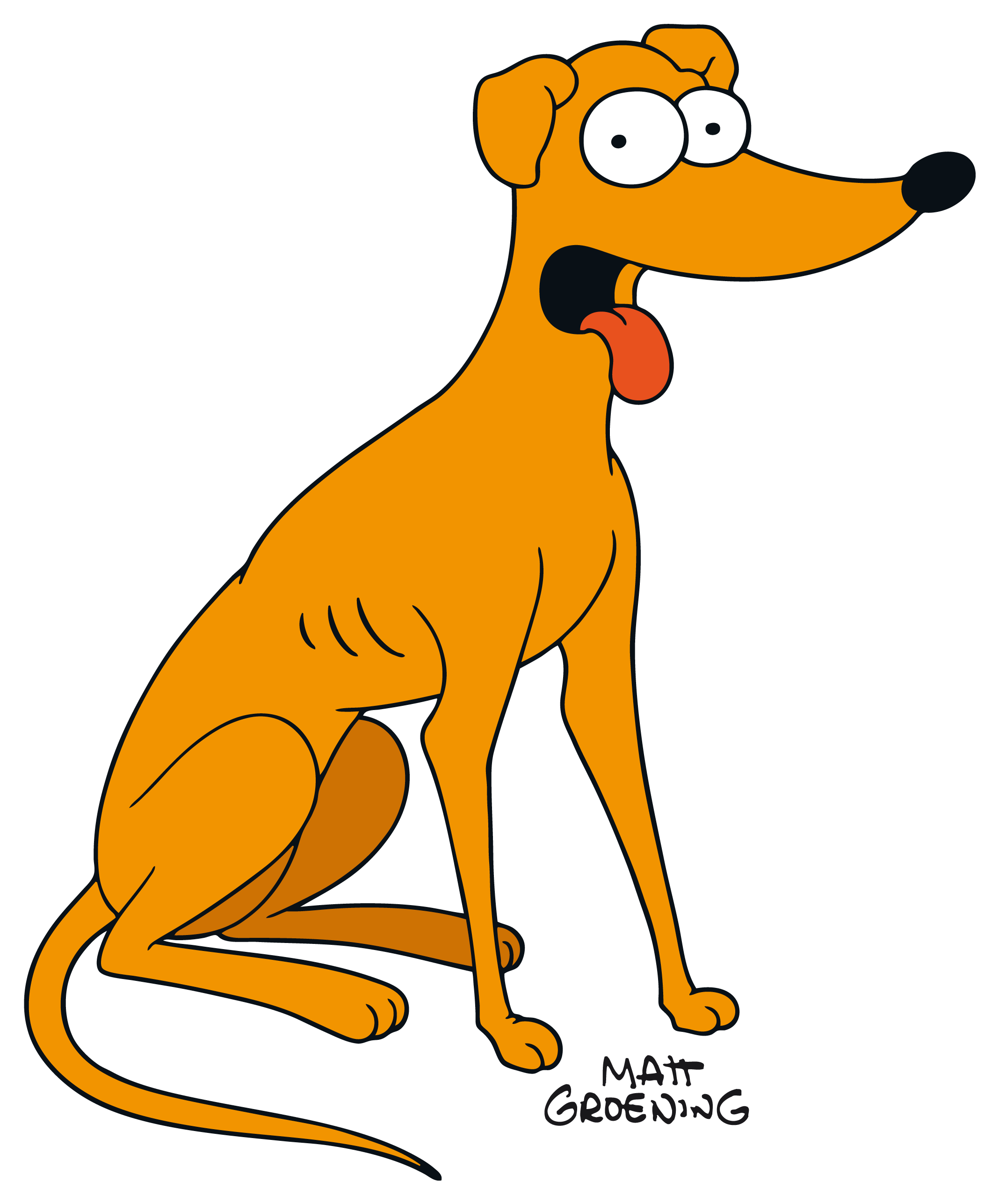 Whippets, Los Simpson, Movies, Feltro, Animals (2480x3508), Png Download