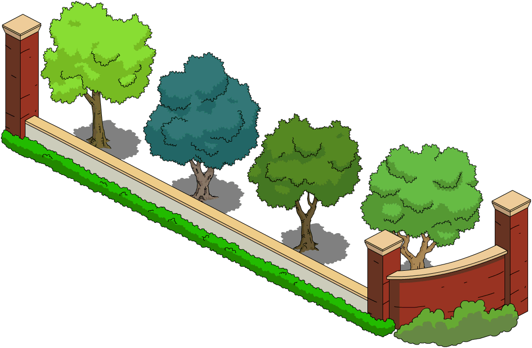 Small Springfield Heights Entrance, Small Springfield (1086x712), Png Download