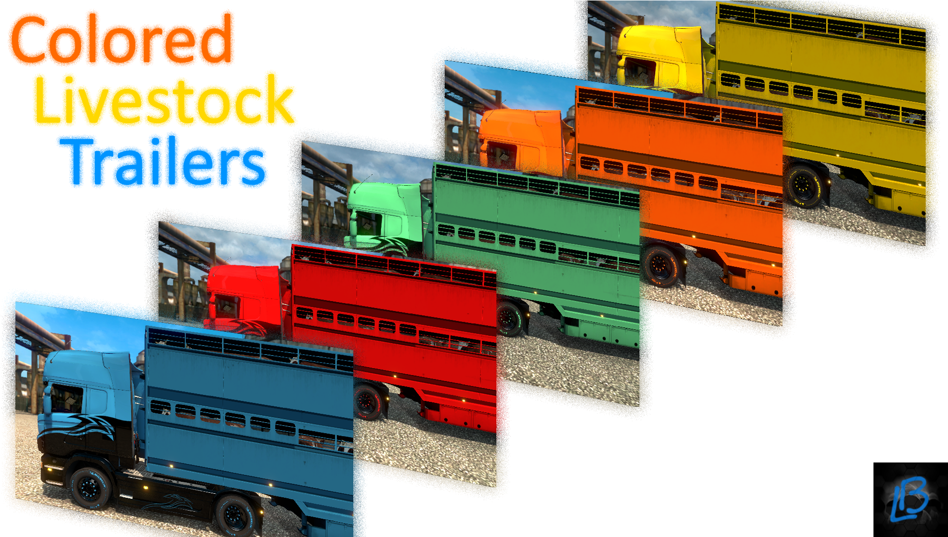 Painted Trailer Pack For Killua V2 (1920x1080), Png Download