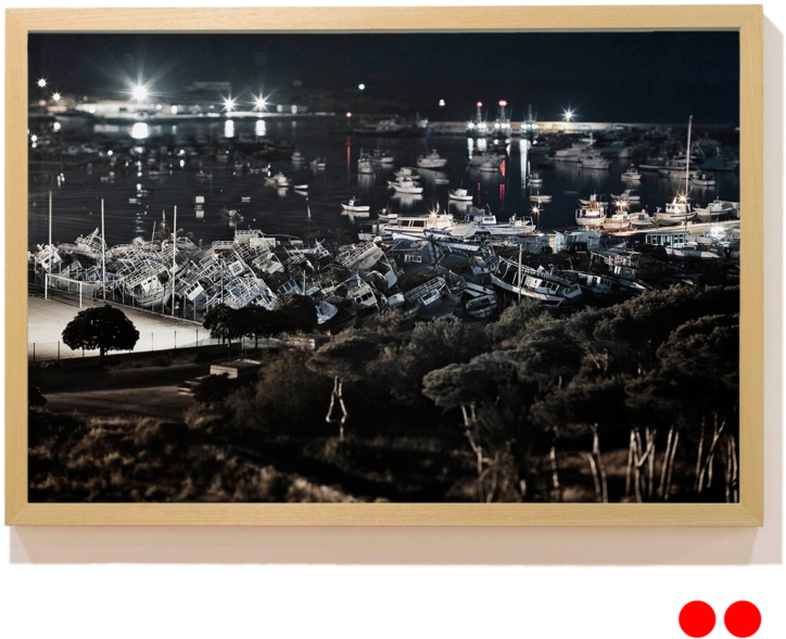 Migrant Boat Cemetery, Lampedusa (1000x1000), Png Download
