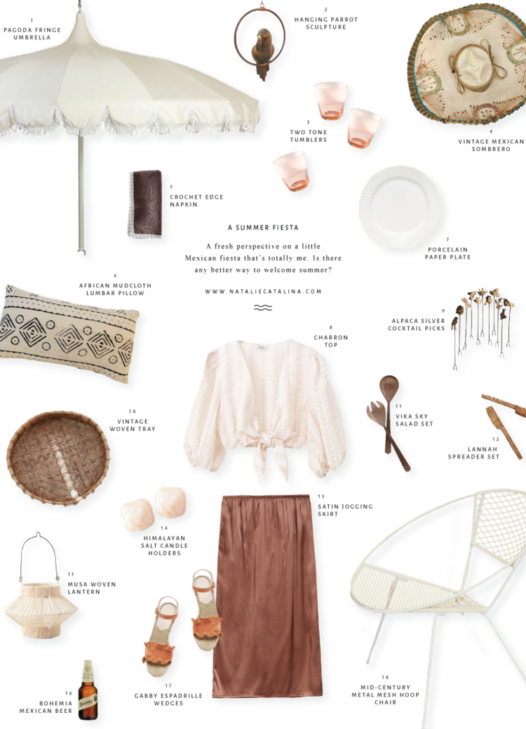 A Summer Fiesta On Natalie Catalina (750x1038), Png Download