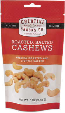 Roasted, Salted Cashews - Creative Snacks Trail Mix - Free Transparent ...