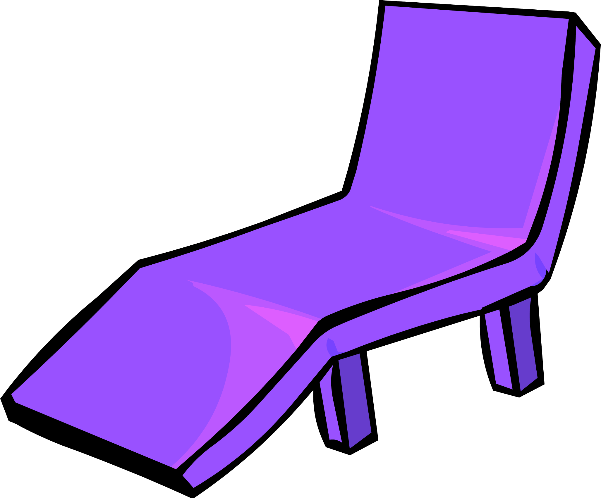 Purple Plastic Lawn Chair Lawn Chair Png Free Transparent PNG
