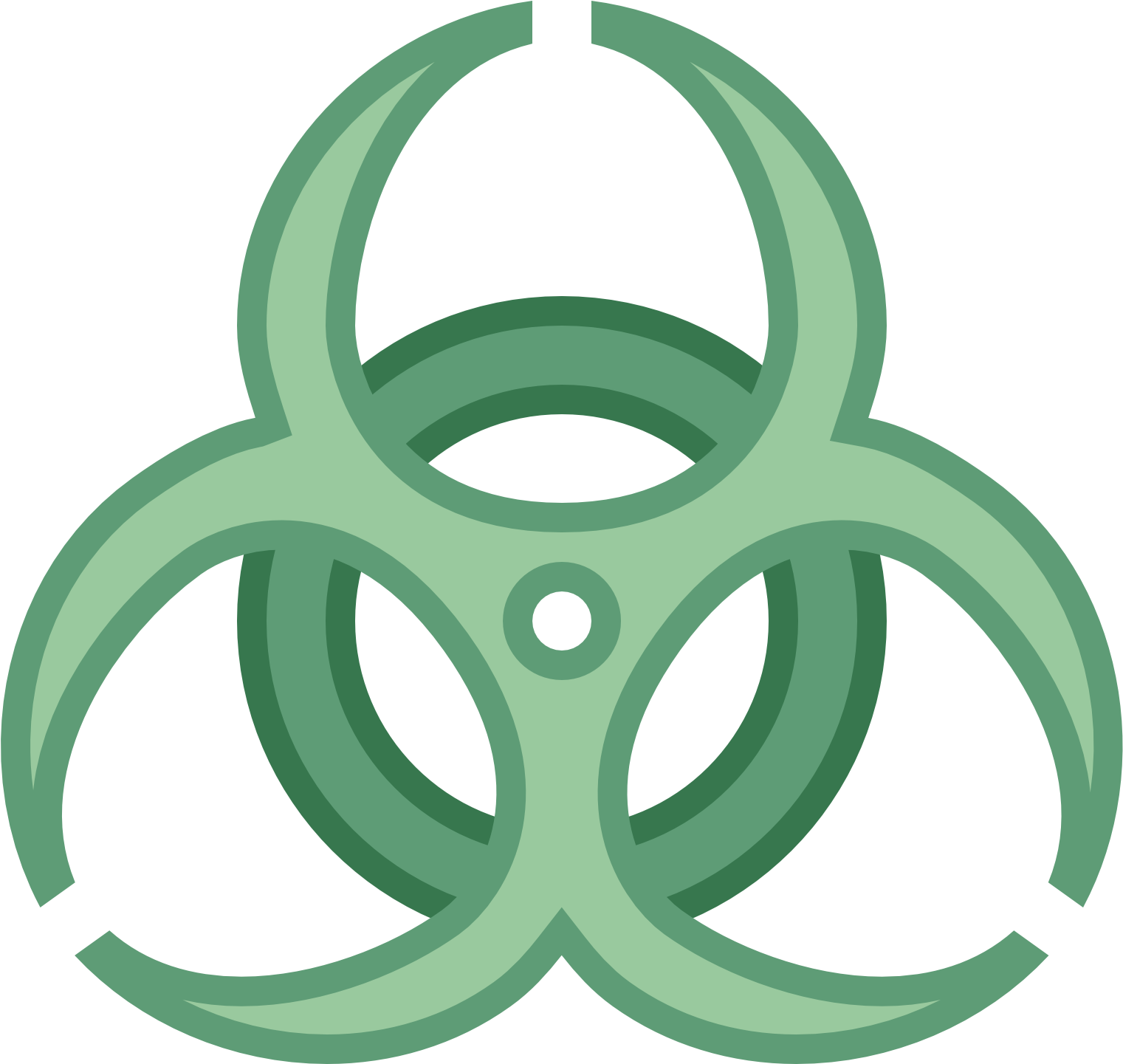 Biohazard Cliparts - Cliparts Zone - Biological Hazard (1600x1600), Png Download