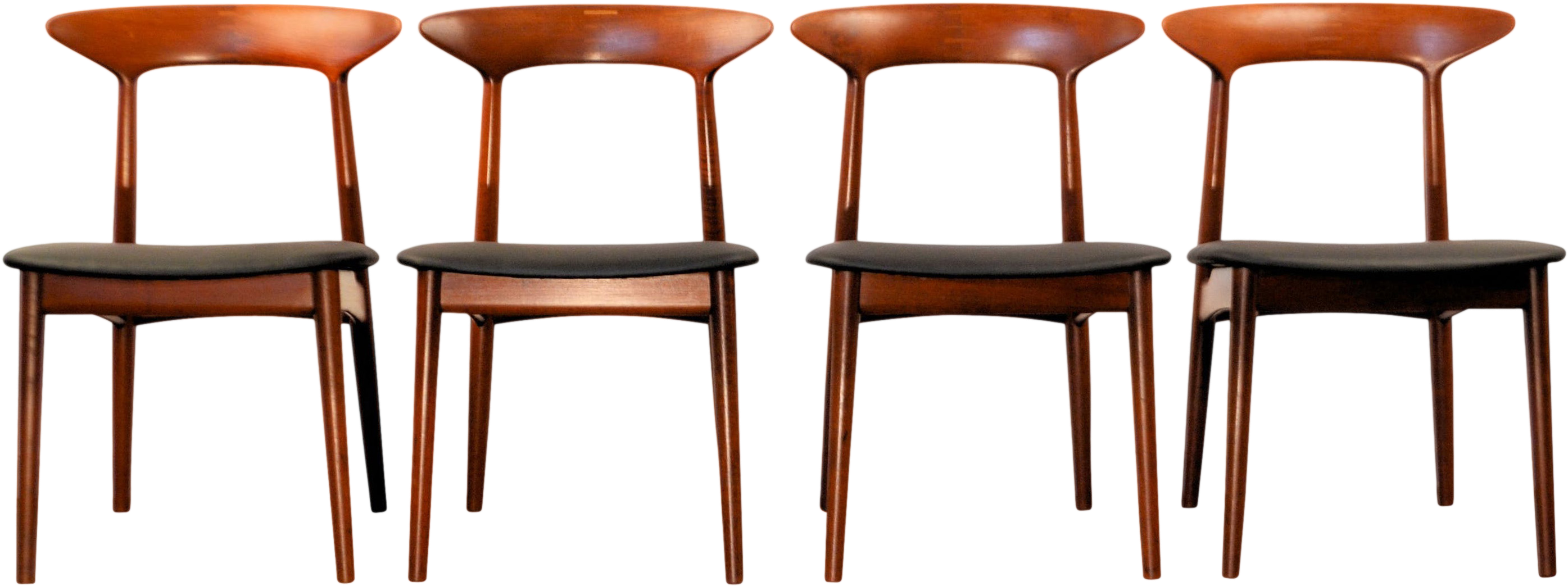 Vintage Danish Design Kurt Østervig Teak Dining Chairs - Dining Chair Kurt Ostervig (3099x3099), Png Download