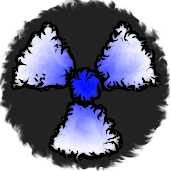 Nuclear Symbol By Tribalist27 On Clipart Library - Nuclear Symbol (600x600), Png Download