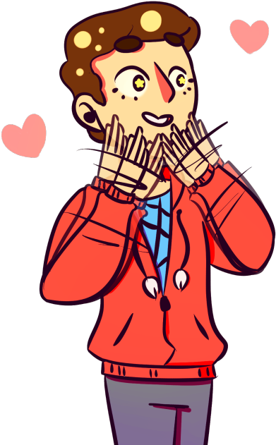 Flappy Autistic Spiderman <33 - Cartoon (500x670), Png Download