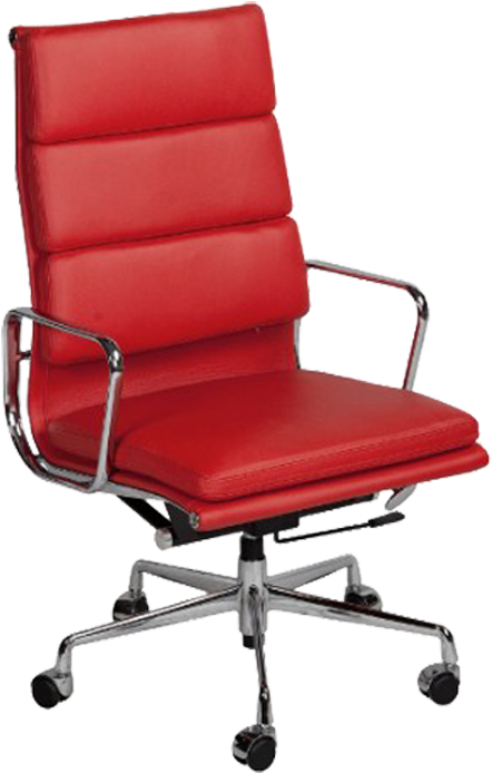Office Chair Png Picture - Red Executive Chair (750x750), Png Download